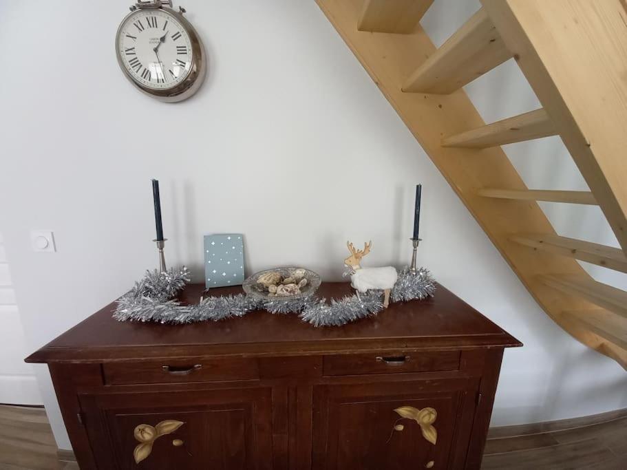 Maison Vue Sur Le Mont Saint Michel Et Sa Baie Champeaux Eksteriør billede