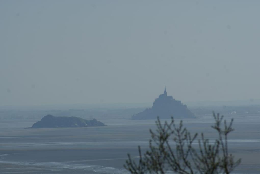 Maison Vue Sur Le Mont Saint Michel Et Sa Baie Champeaux Eksteriør billede