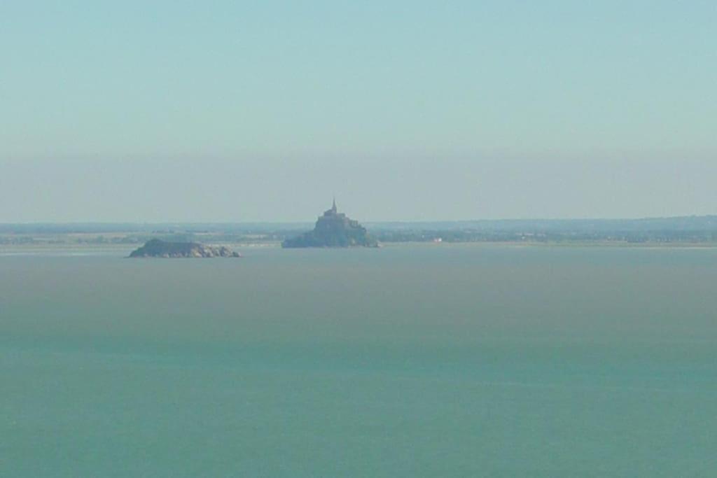Maison Vue Sur Le Mont Saint Michel Et Sa Baie Champeaux Eksteriør billede