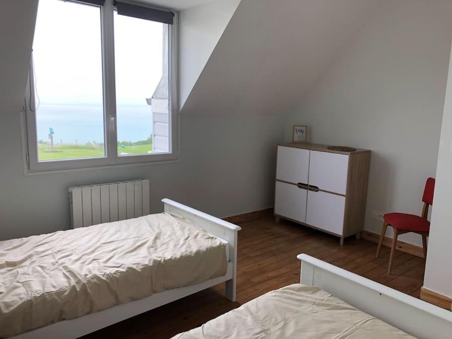 Maison Vue Sur Le Mont Saint Michel Et Sa Baie Champeaux Eksteriør billede